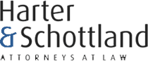 The logo for harter & schottland attorneys at law