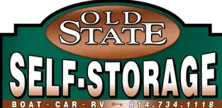 A sign for old state self storage boat car rv