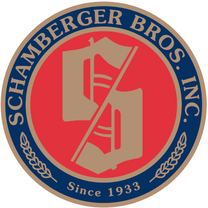 A logo for schaberger bros. inc. since 1933