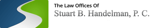 A logo for the law offices of stuart b. handelman p.c.