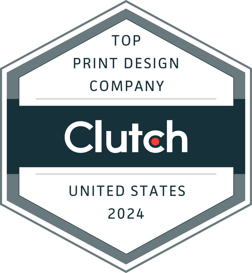 Clutch is a top print design company in the united states.