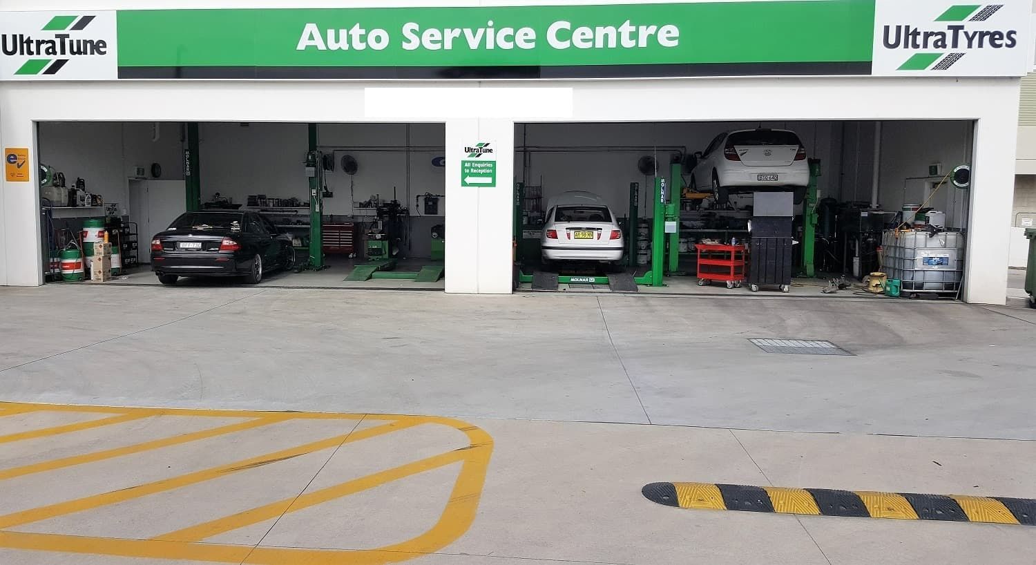 A Car is Being Serviced at an Auto Service Centre — Ultra Tune Nambour In Nambour, QLD