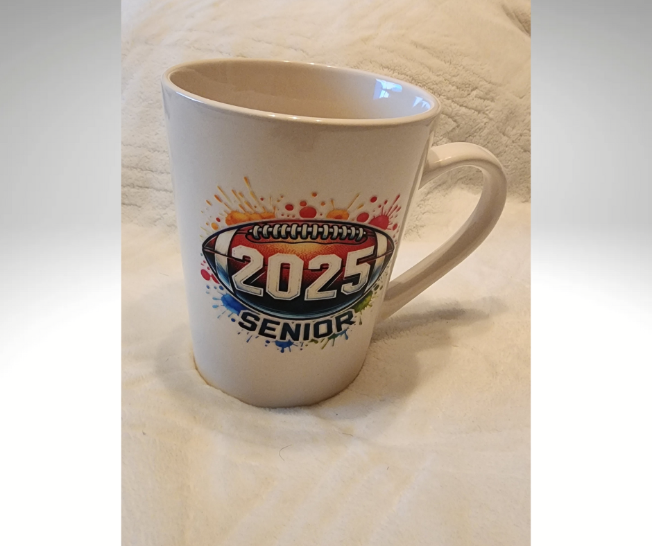 Senior 2025 Football Mug