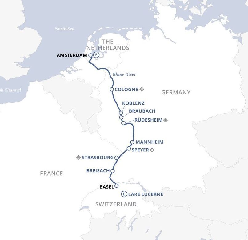 A map of ireland showing the atlantic ocean and the celtic sea