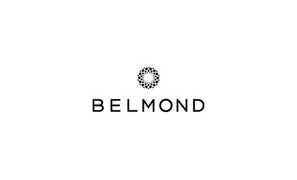 A black logo for Belmond.