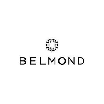 A black Belmond logo.