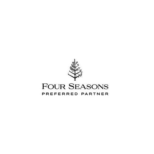 A black logo for Four Seasons preferred partner.