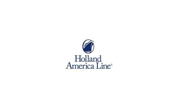 The Holland America Line logo is on a white background.