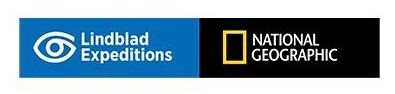 Logo for Lindblad Expeditions and National Geographic.