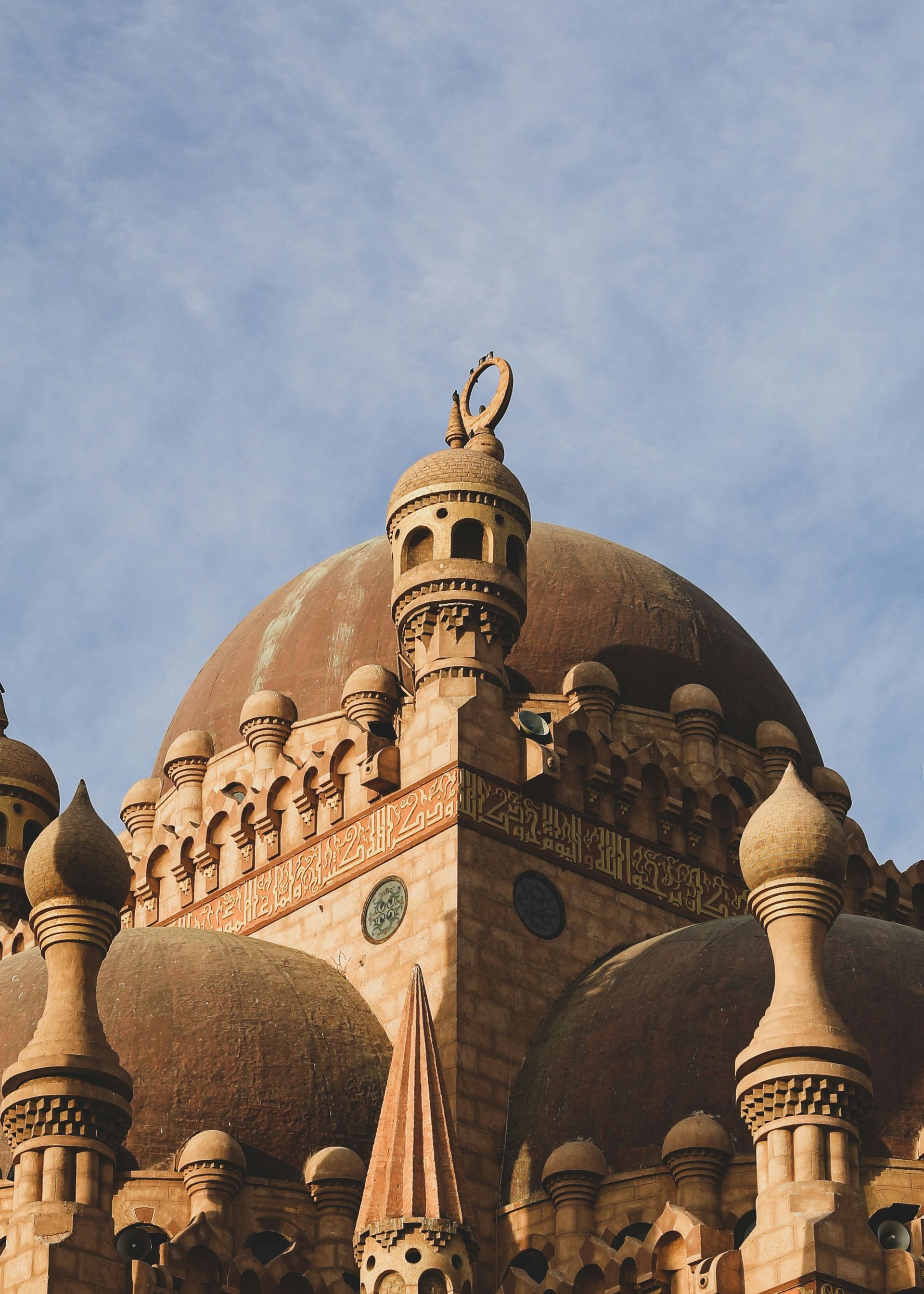 A very old building with a dome on top of it in Sharm El-Sheikh, Egypt.