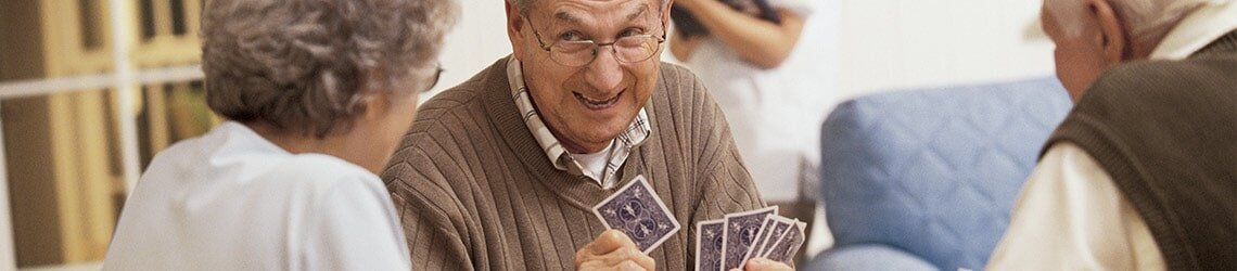 Elders Playing Cards — Independent Living Services in Saint Charles, MO