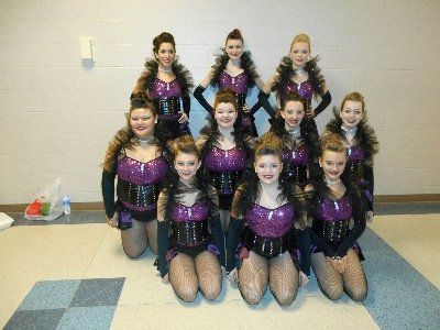 2014 Competition Teams — All Ladies in Black and Violet in Indianapolis, IN