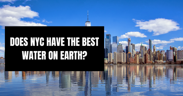 Does NYC Have The Best Water On Earth? Watch Out for Lead