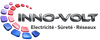 Logo of Inno-Volt with text "Electricité - Sûreté - Réseaux" and a colorful circular design.