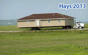 VOTEC House Moves with Unruh House Moving in Kansas