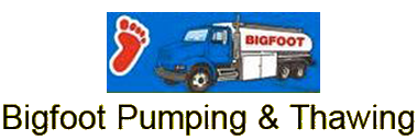 Bigfoot Pumping & Thawing logo