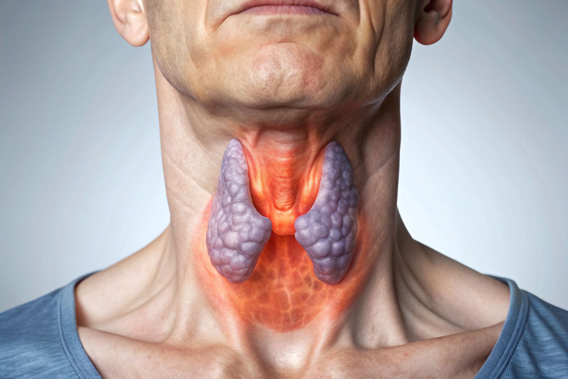 A iodoterapia é indicada apenas para casos específicos de câncer de tireoide. Quando usada corretamente, complementa a cirurgia e reduz o risco de recidiva. Paciente em tratamento de iodoterapia após cirurgia de tireoide, sob orientação médica especializada.