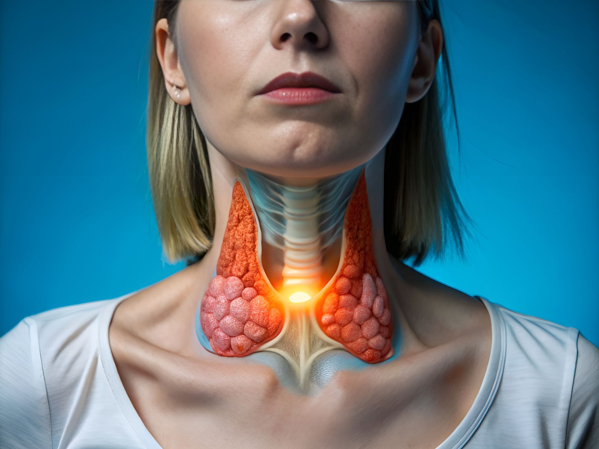 Paciente em consulta médica analisando exames de TSH alterado sem sintomas aparentes 