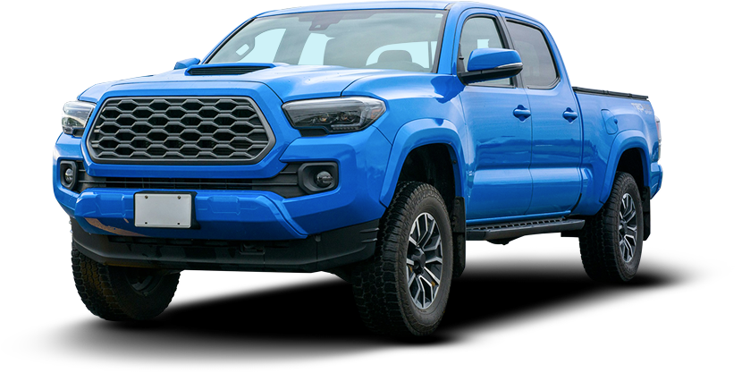 Blue vehicle | Military Brake & Alignment Services Inc.