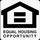 Equal Housing Opportunity logo with a black house and equals sign icon