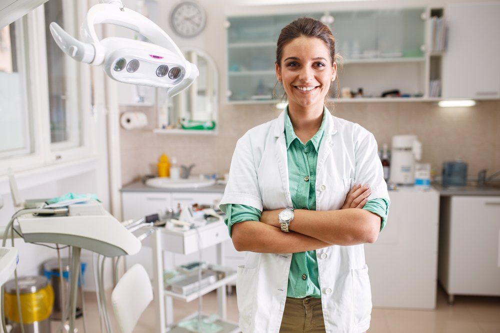 Female Dentist — Dentistry Services in Cairns, QLD