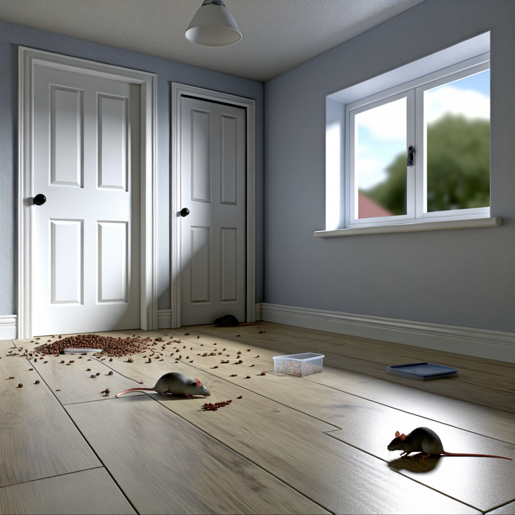 rongeurs dans une maison