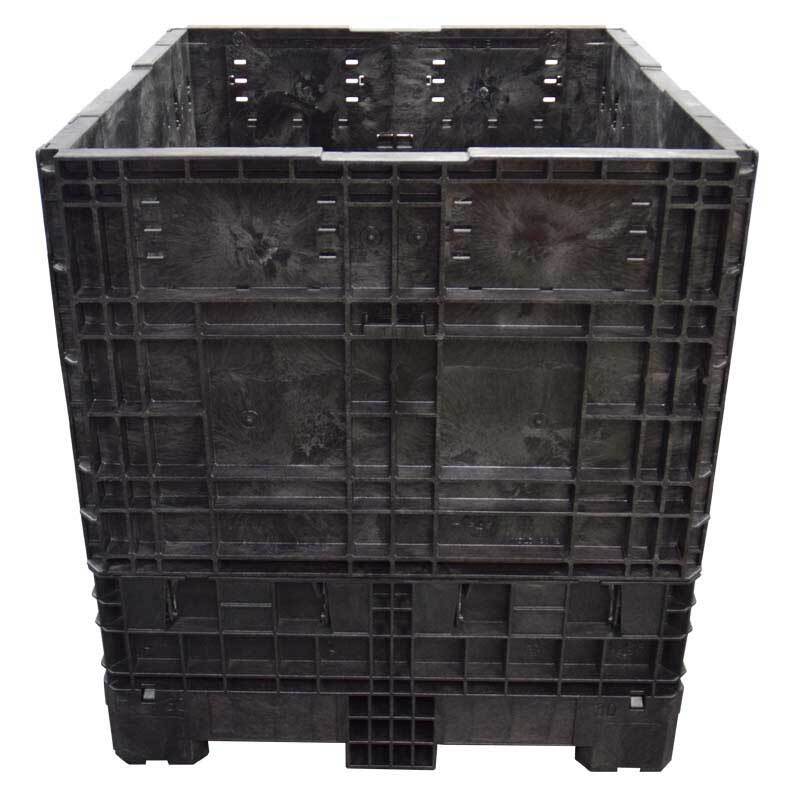 30 x 32 x 34 Collapsible bulk container side 2 view
