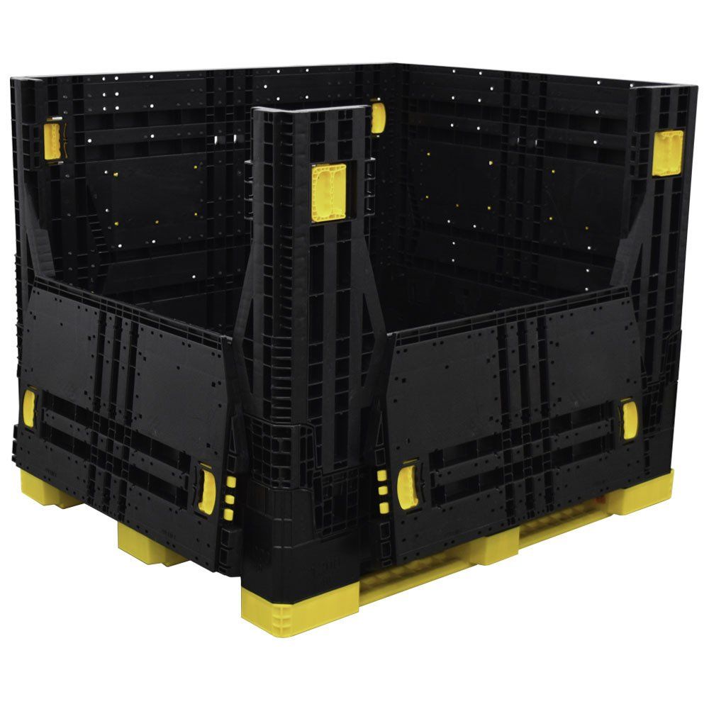 40x48x40 Eco Bulk Shipper Collapsible Bulk Container - Optional door configurations