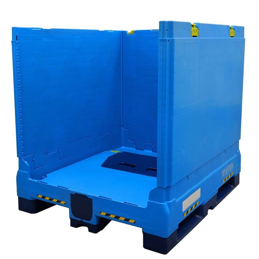 40x48x45 Foldable IBC with front wall down