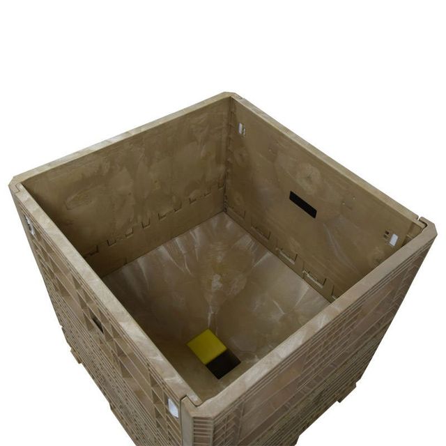 DuraGreen Bulk Bin Container, 45 x 48 x 30