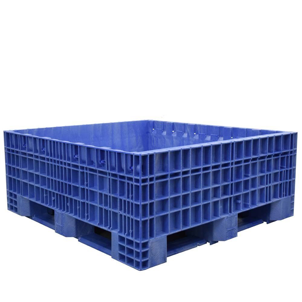 45x48x19 solid floor fixed wall bulk container
