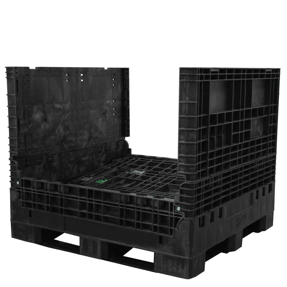 Back wall down 45x48x41 Collapsible Bulk Container