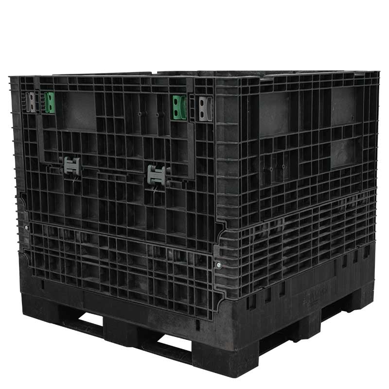 45 x 48 x 44 Collapsible Bulk Container - Solid Floor