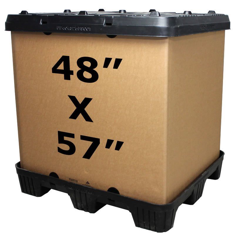 Contenedor caja-palet, 48 x 57