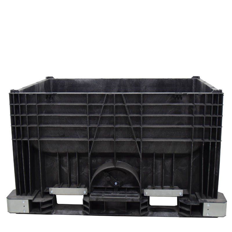 57 x 45 x 32 CenterFlow Bulk Container Base with Cover second side view