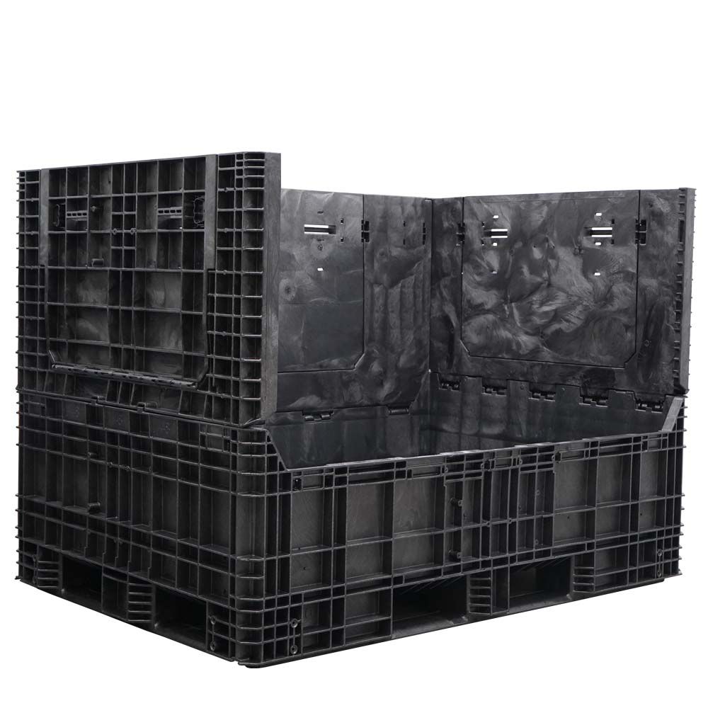 65 x 48 x 50 Collapsible Bulk Container side wall down