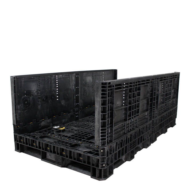 90 x 48 x 34 Collapsible Bulk Container with sidewall down