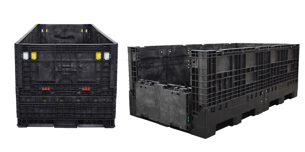 Extended-Length Collapsible Bulk Containers