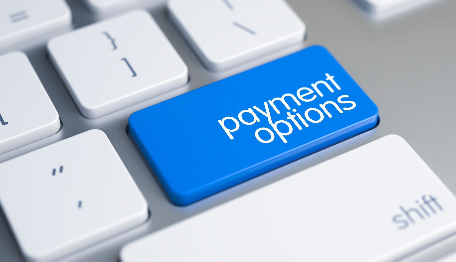 Credit or payment options
