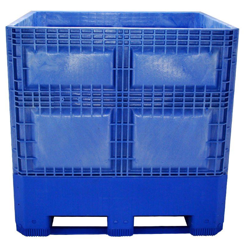 40 x 48 x 46 Food Grade Collapsible Bulk Container side 2 view