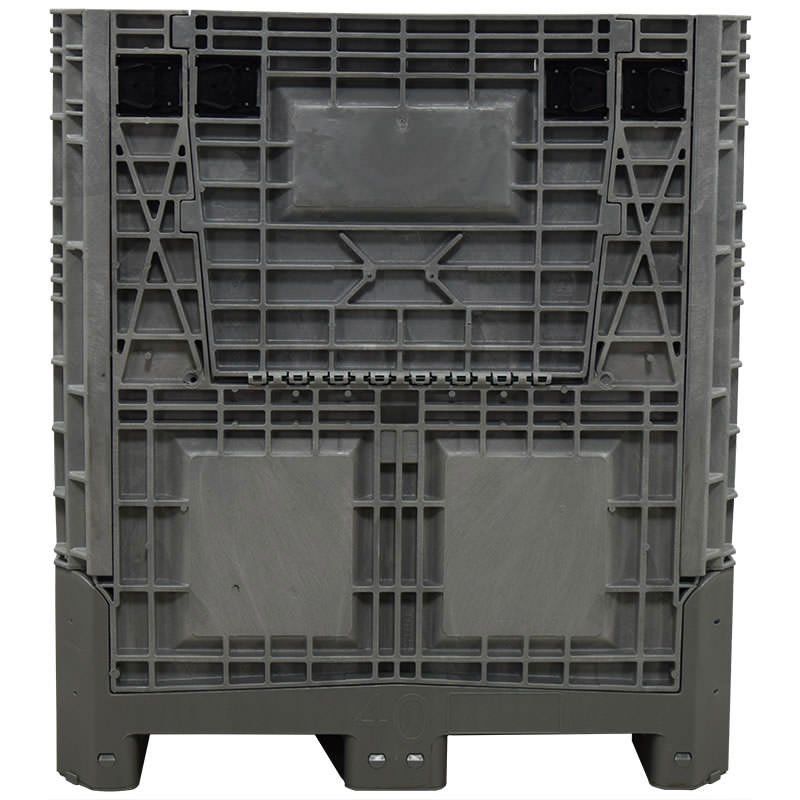 40 x 48 x 46 FDA Approved Collapsible Bulk Container side view
