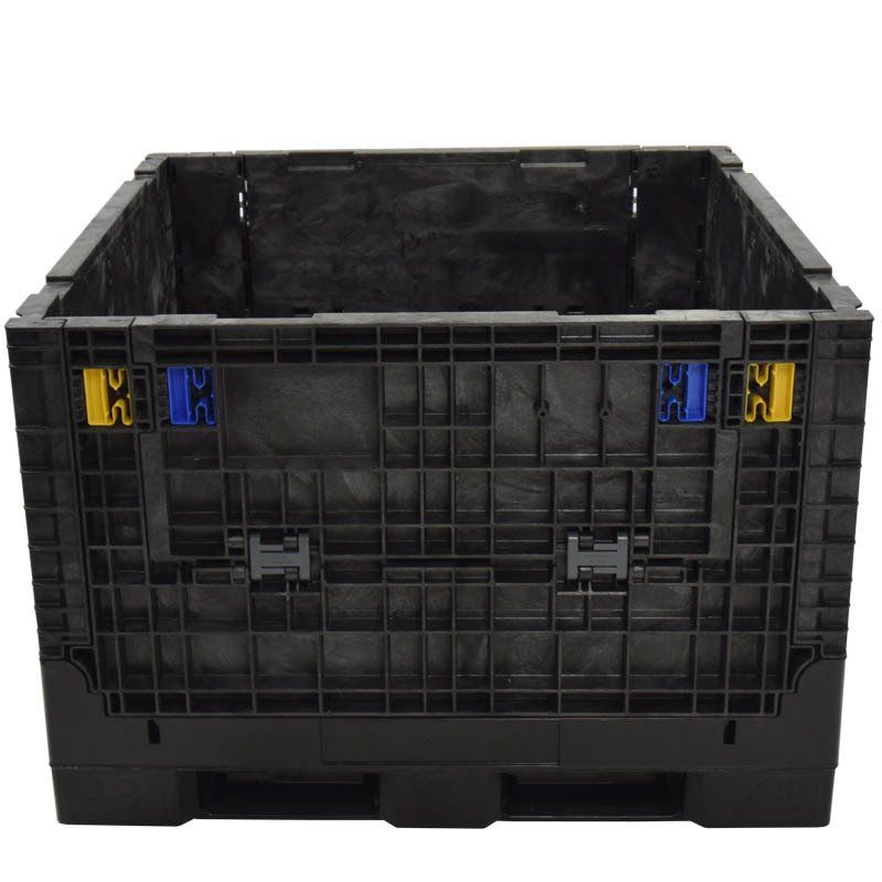 45 x 48 x 34 Extra-Duty Collapsible Bulk Container side view