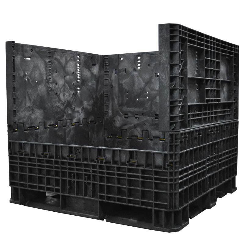 45 x 48 x 42 Collapsible Bulk Container with sidewall