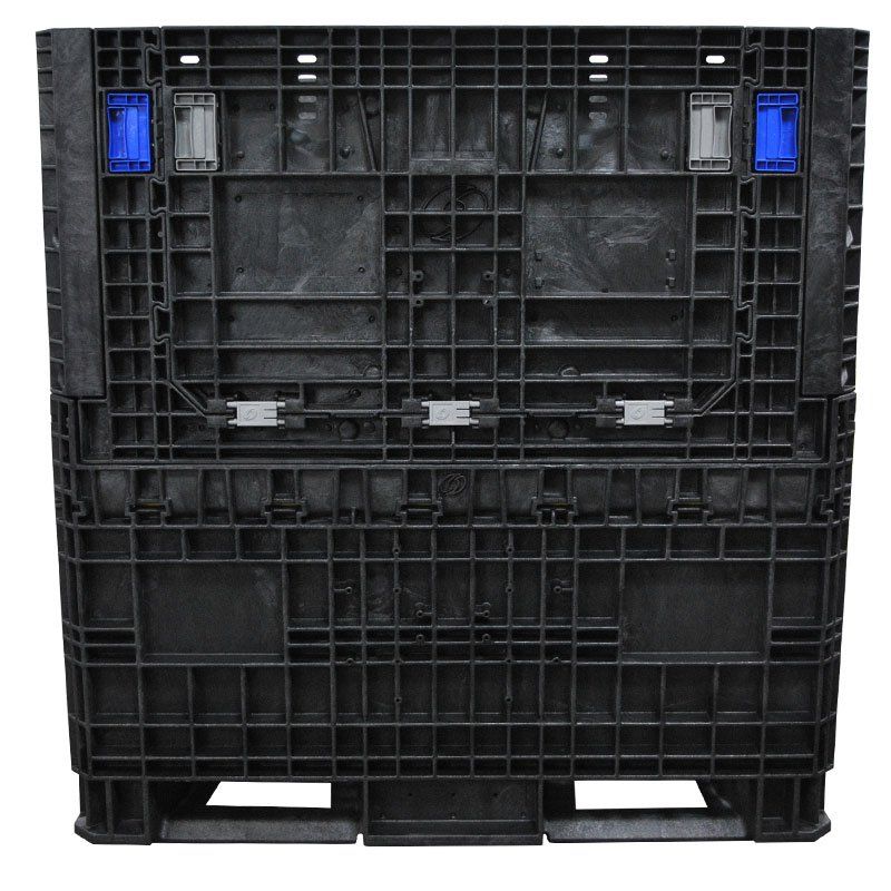 45 x 48 x 50 Collapsible Bulk Container side view