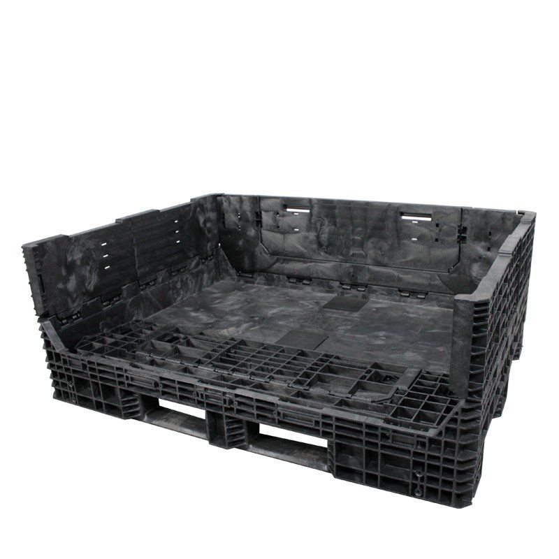 65 x 48 x 25 Collapsible Bulk Container with sidewall down