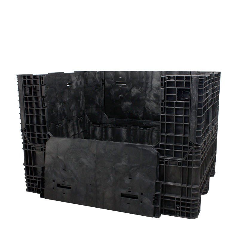 65 x 48 x 50 Collapsible Bulk Container with drop door down