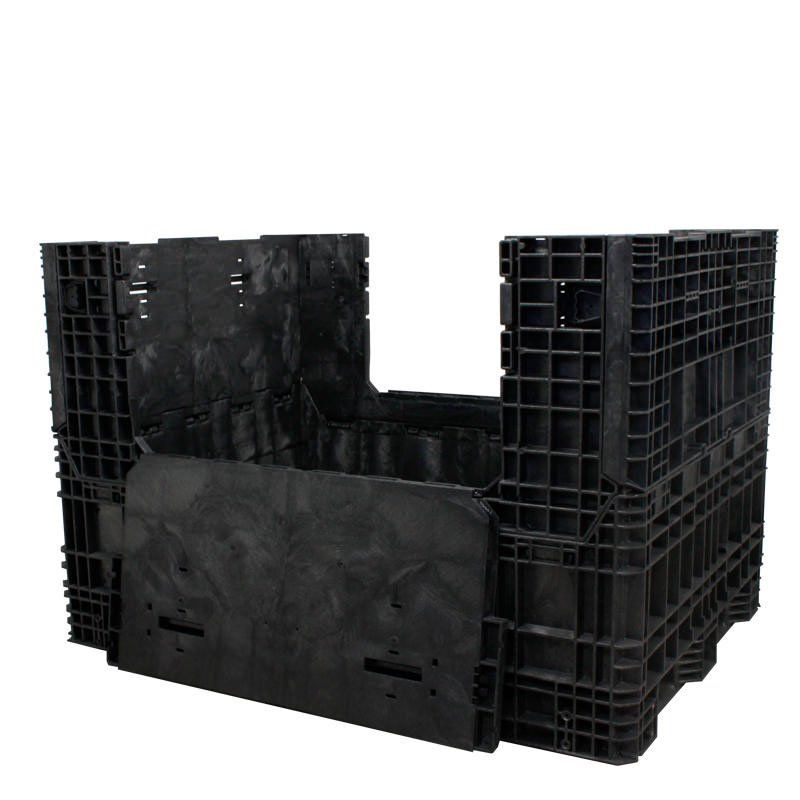 65 x 48 x 50 Collapsible Bulk Container with drop doors down