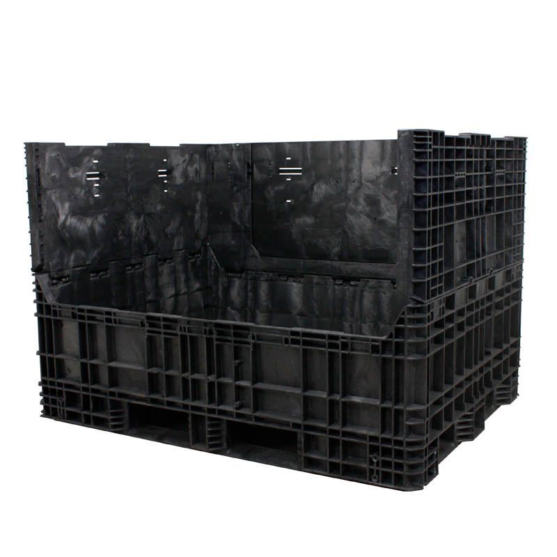 65 x 48 x 50 Collapsible Bulk Container with sidewall down