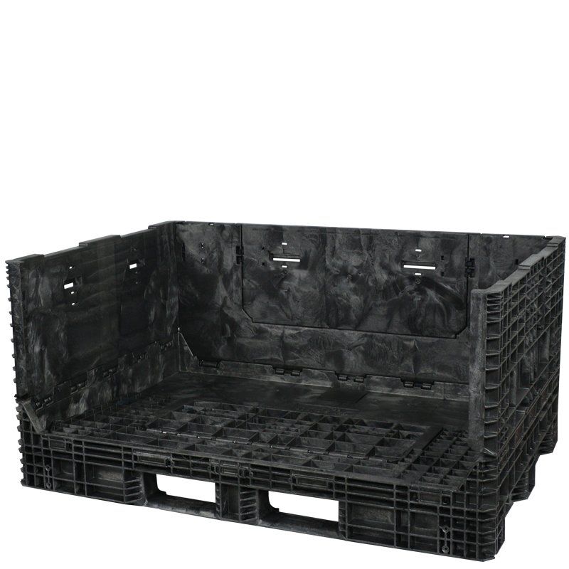 70 x 48 x 34 Collapsible Bulk Container with sidewall down