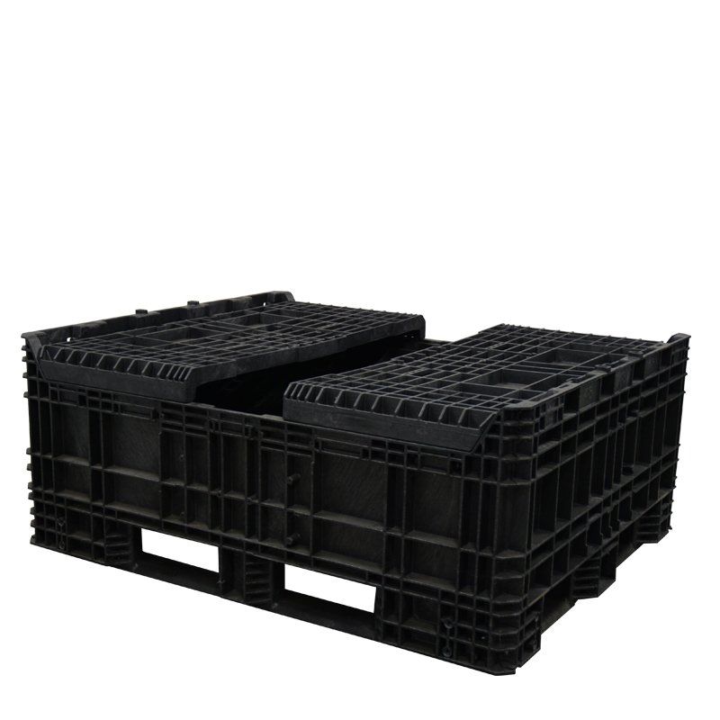 70 x 48 x 44 Collapsible Bulk Container collapsed